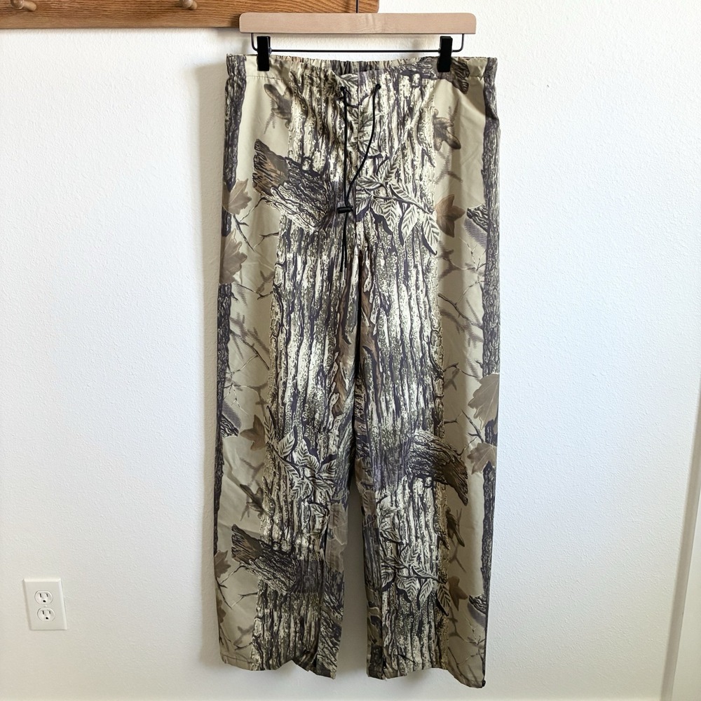 VTG Gore Tex Camo 10X Realtree Waterproof USA Hunting Outdoors Pants Medium